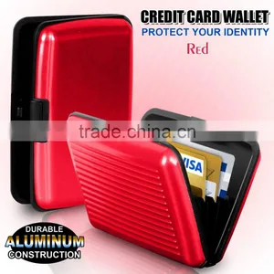 Aluminium Metal Pocket Business Credit Card Wallet Holder Case Box thumbnail-5