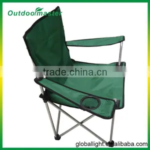 Folding Camping Beach Chair With Cupholder and Carry Bag thumbnail-3
