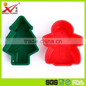 Top Quality Man and Tree Shape Silicone Material Cake Molding thumbnail-1