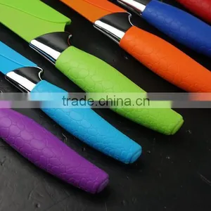 51007 6 Pcs Non-stick Knife Set With Rubber Handle thumbnail-6