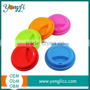 BPA Free Ceramic Coffee Tumbler Mug With Lid 5-Piece Silicone Lid and Sleeve for Cup thumbnail-2