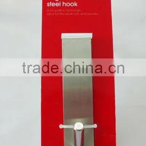 Single Over the Door Steel Hook thumbnail-1