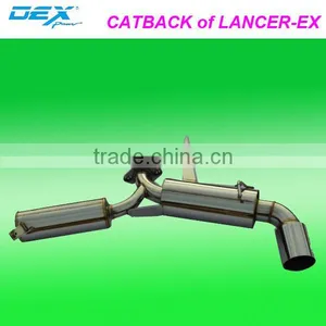 Exhaust Catback of Mitsubishi Lancer Stainless Steel 304 thumbnail-2