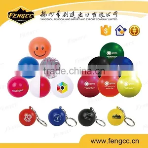 Promotional Colorful Cartoon Logo Print pu Stress Ball thumbnail-1