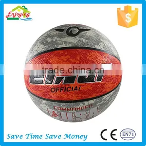 High Quality #7 pu Hygroscopic Leather Outdoor Indoor Match and Training Basketball thumbnail-1