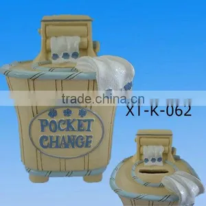Polyresin Novelty Washing Machine Shape Kids Money Box thumbnail-1
