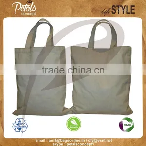 Cotton Calico Bags With Cotton Web Handle thumbnail-1