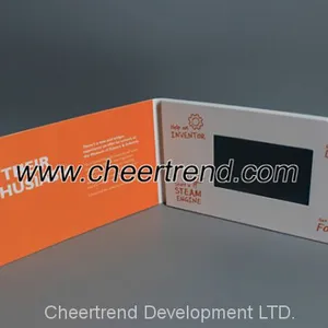 Innovation Custom 4.3'' Lcd Display Video Brochure/video Booklet/video Greeting Card for Gift thumbnail-2
