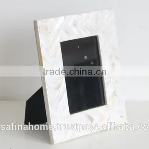 Rectangle Cream Mother of Pearl Photo Frame thumbnail-1