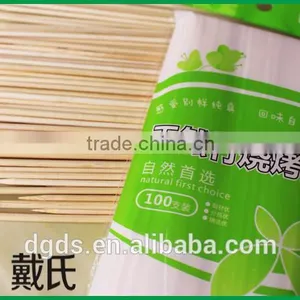Manufacturer Factory Wholesale BBQ Tools Round Sticks Bamboo Skewers thumbnail-4