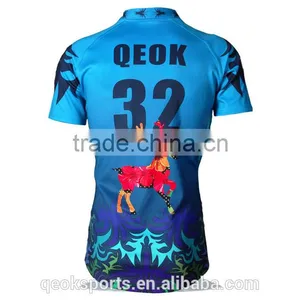 Cervus Nippon Temminck Custom Design Rugby Football Jersey thumbnail-4