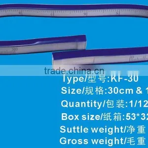 Kearing Classic Measuring Tape 30cm Length Flexible Curve Rulers 2 Regular Colors Can Customize #KF30 thumbnail-3