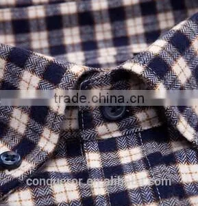 Men's Check Cotton Shirt Slim Fit Shirt HOT! MSRT0044 thumbnail-3