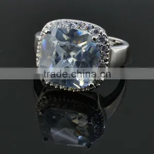 Silver Gemstone Man Rings thumbnail-1