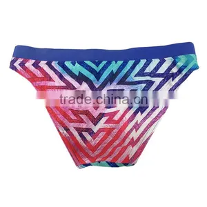 Hot Sale Woman Swimsuit Tassel Design Custom Logo Sexy Mature Bikini thumbnail-5