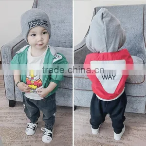 Zm40665b Newest Best Quality Children Coats Fashionable 2017 Boutique Boys Clothing thumbnail-1