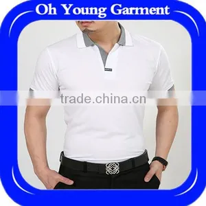100% Polo T-shirt,white Polo Shirt,polyester/ Spandex Polo-shirt thumbnail-1