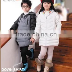 Lovely Down Jacket in Winter for Kids thumbnail-1