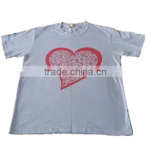 Unisex Cotton R-neck T-shirts R0020 thumbnail-1