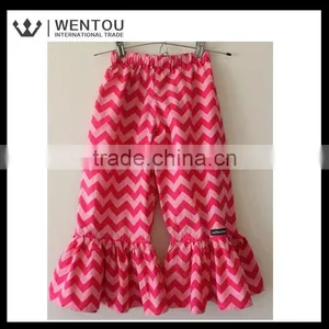 China Wholesale Baby Cute Stripe Ruffle Pants thumbnail-3