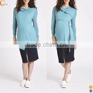 Maternity Ladies Wear 4-in-1 Long Sleeve Cardigan for Women thumbnail-1
