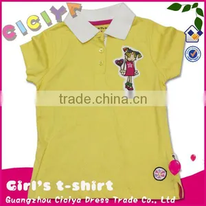 OEM Design Cute Girl Polo Tshirt thumbnail-1