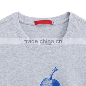 100% Cotton Custom Print T-shirt With Logo thumbnail-3