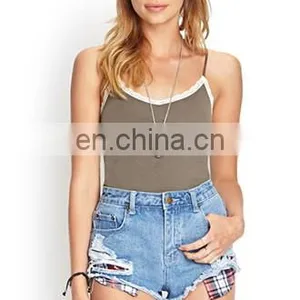 2016 Hot Sexy Spaghetti Pink Top For Girls thumbnail-1