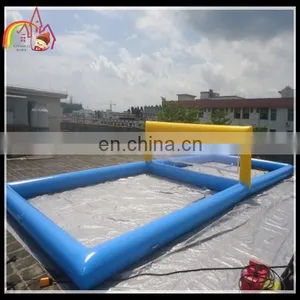 Inflatable Water Volleyball Frame Inflatable Water Floating Valleyball Frame Water Float Frame thumbnail-2