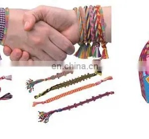 2015 NEW! DIY Craft Box Set-make Your Own Bracelet/bangle With Eva Knitting Machine for Kids thumbnail-1