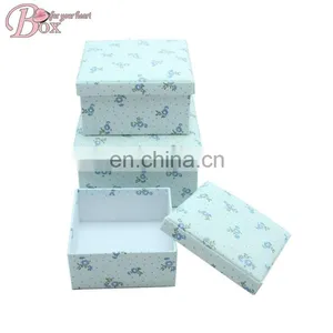 Square Fabric Covered Cardboard Storage Box Organizer thumbnail-1