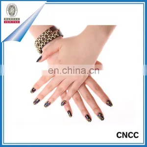 2015 Hot Sale Nail Art Sticker Self Adhesive Nail Polish Strips Glitter Nail Decal Sticker for Valentines Day thumbnail-1