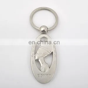 2017 Wholesale Egypt Tourist Memento 3D Pharaoh Metal Keychain thumbnail-2