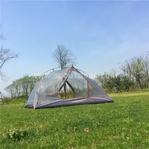 Camping Tent 2 Person Blue Color Hiking Tents thumbnail-5