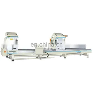 LJZ2X-500*4200 Aluminium Profile Digital Display Double Head Cutting Off Saw Machine thumbnail-2