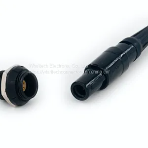 Push-pull Self-latching Black Plastic Connectors(plug and Socket) thumbnail-1