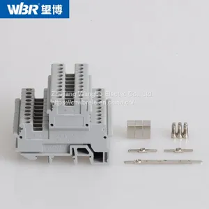 Multi Conductors Two Layer Screw UK Terminal Block MBKKB2.5 thumbnail-4