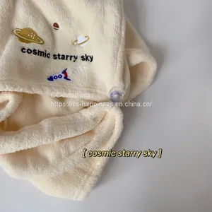 100% Cotton Quick Hair Dry Wrap thumbnail-2