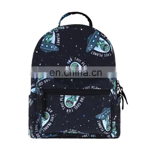 No MOQ Stock Smart Backpack Quick Delivery Small Backpack Outer Space Printing Bag Purse For Boys thumbnail-3