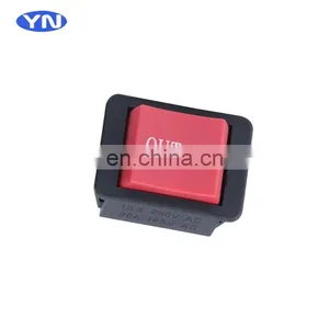 Black Red White Round 3 Rocker Switch On Off thumbnail-7