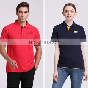 Custom Printing Women Man Polo T Shirt For Sale thumbnail-3