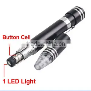 Factory Logo Printed Mini Pocket Multi-function Precise Screwdriver Pen Light thumbnail-4