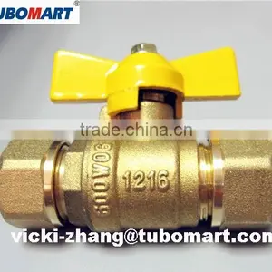 Gas Compression Fittings Gas Control Valve for Pex al Pex Gas Pipe thumbnail-6