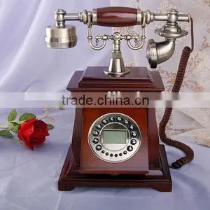 Hotel European Polyresin Corded Antique Telephone thumbnail-1