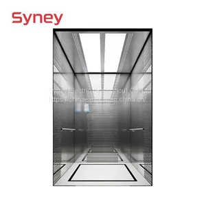 China Electric Villa Home Freight Goods Residential Sightseeing Glass Passenger Elevator Lift thumbnail-2