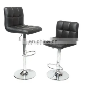 BREAKFAST BAR STOOL CHAIR WITH GRID DESIGN thumbnail-3