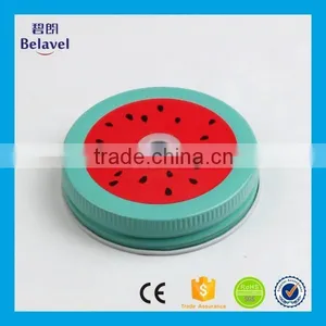 Promotional Fruit Pattern Screw Lid for Canning Jar Custom Printing Metal Cap thumbnail-2