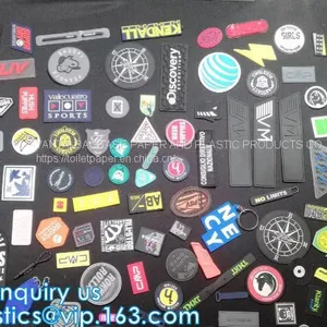 Customize 3D Silicone Patch, Garment Label, Apparel Accessories, Clothing Label Tag, Pvc Patch, Rubber Badge thumbnail-2