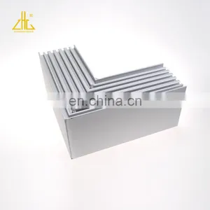 Hot!brush Alloy Aluminium Angle Square Bar With Large Dimension and Kinds of Dimension With Different Coated thumbnail-1