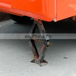 Customized Mobile Kitchen Outdoor Food Trailer Pizza Waffle BBQ Cake Breakfast Food Cart Food Truck Trailer thumbnail-5